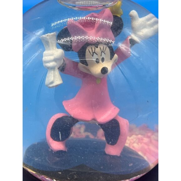 Disney 2020 Minnie Mouse Graduation Snow Globe With Wind-Up Musical Module - Picture 5 of 7